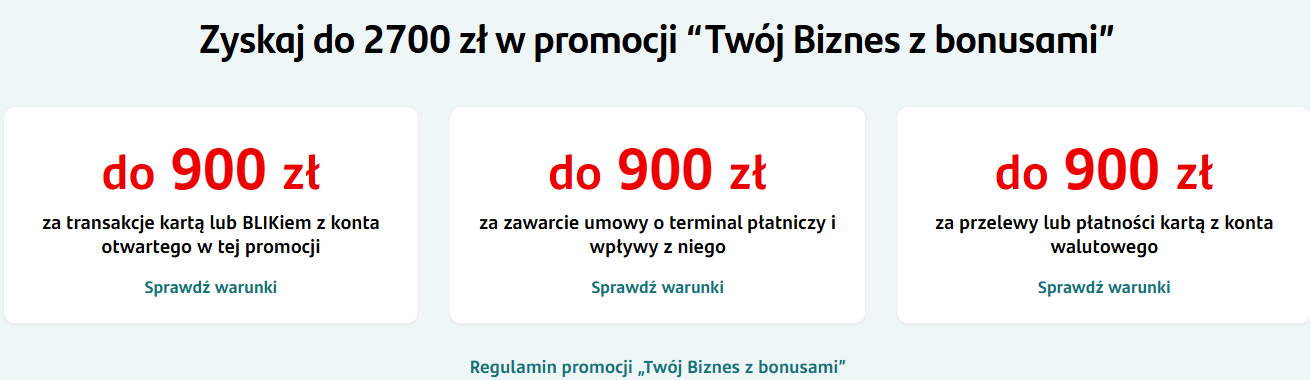 Santander konto dla firm